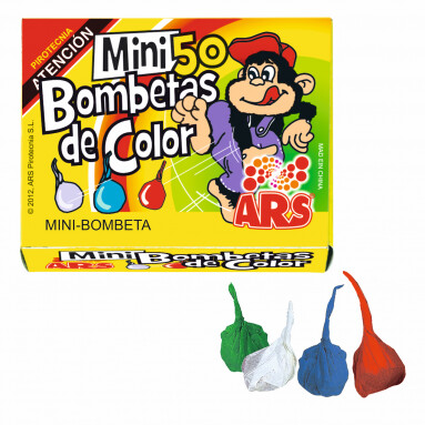 50 BOMBETAS PEQUEÑAS