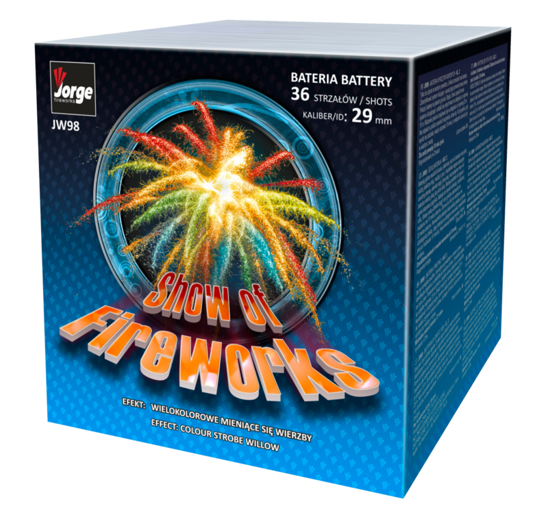 BATERÍA SHOW OF FIREWORKS A