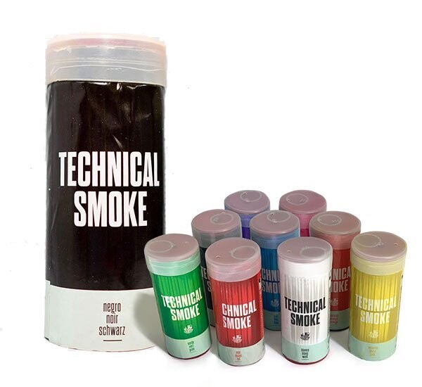 BOTE DE HUMO NEGRO CON ANILLA