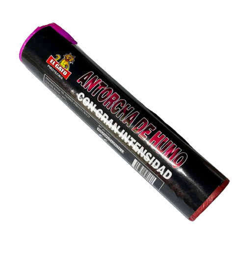 ANTORCHA DE HUMO GRAN INTENSIDAD ROSA
