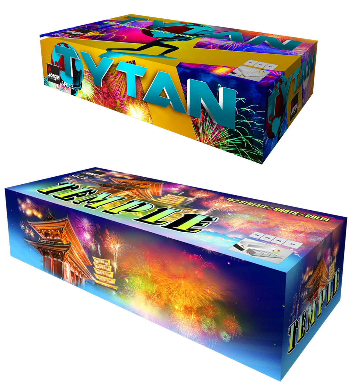 OFERTA PIROSHOWS TYTAN-TEMPLE
