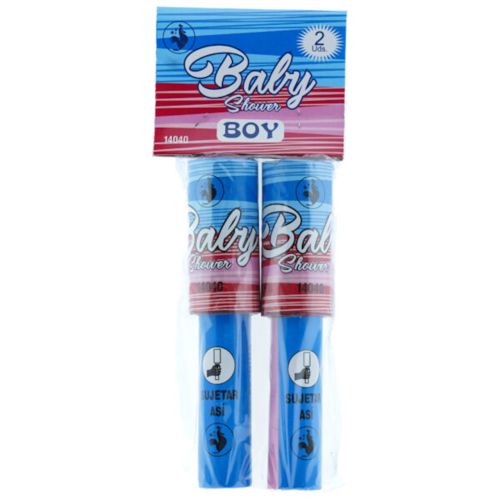 2 ANTORCHAS DE HUMO BABY SHOWER AZUL