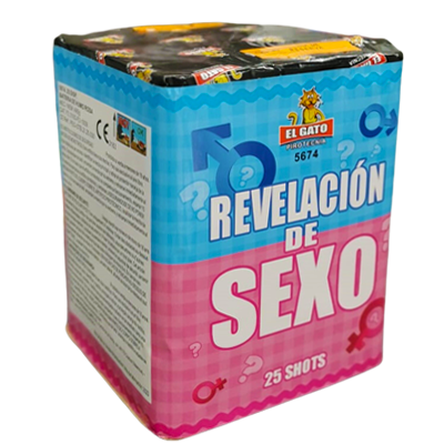BATERÍA BABY SHOWER HUMO AZUL