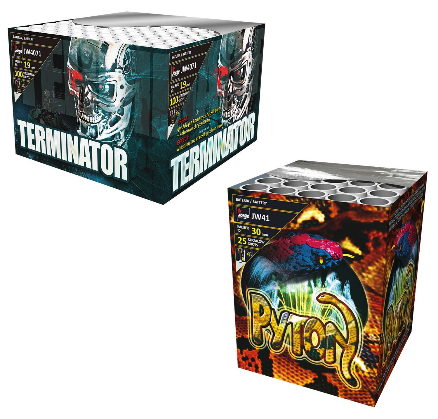 OFERTA BATERÍAS TERMINATOR-PYTON