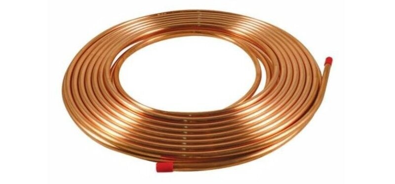 ROLLO DE TUBO DE FRENO DE COBRE 3X5 (50 METROS)