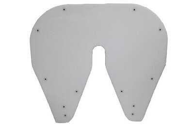 PLACA DESLIZANTE 5ª RUEDA J-37 C/TORNILLOS