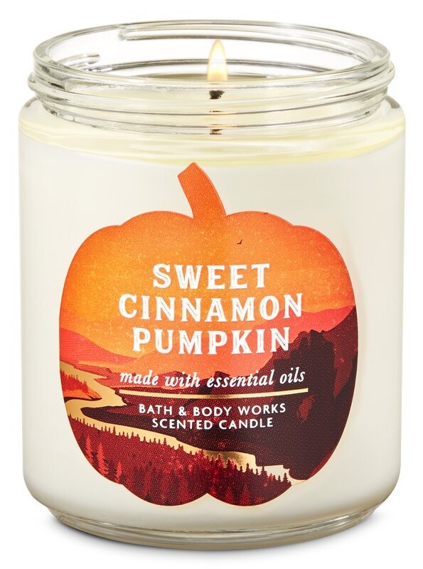 Sweet Cinnamon Pumpkin Single Wick Candle