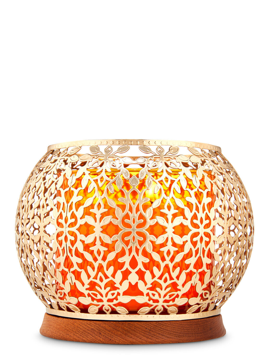 Gold Vines Candle Holder
