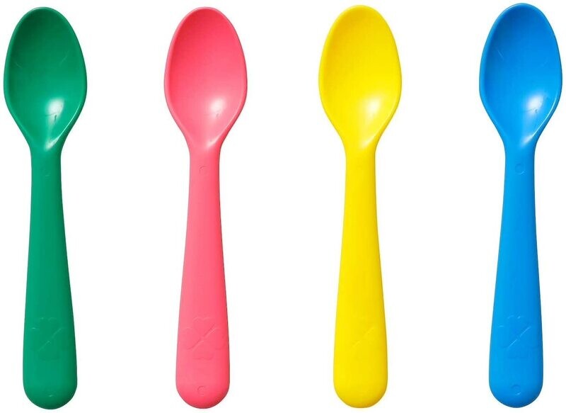 KALAS
Spoon, mixed colours/4pack