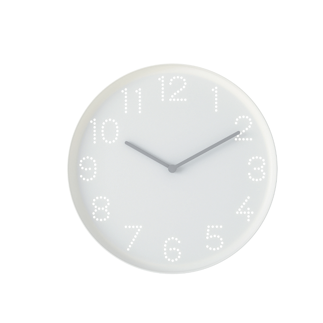 TROMMA
Wall clock, white25 cm