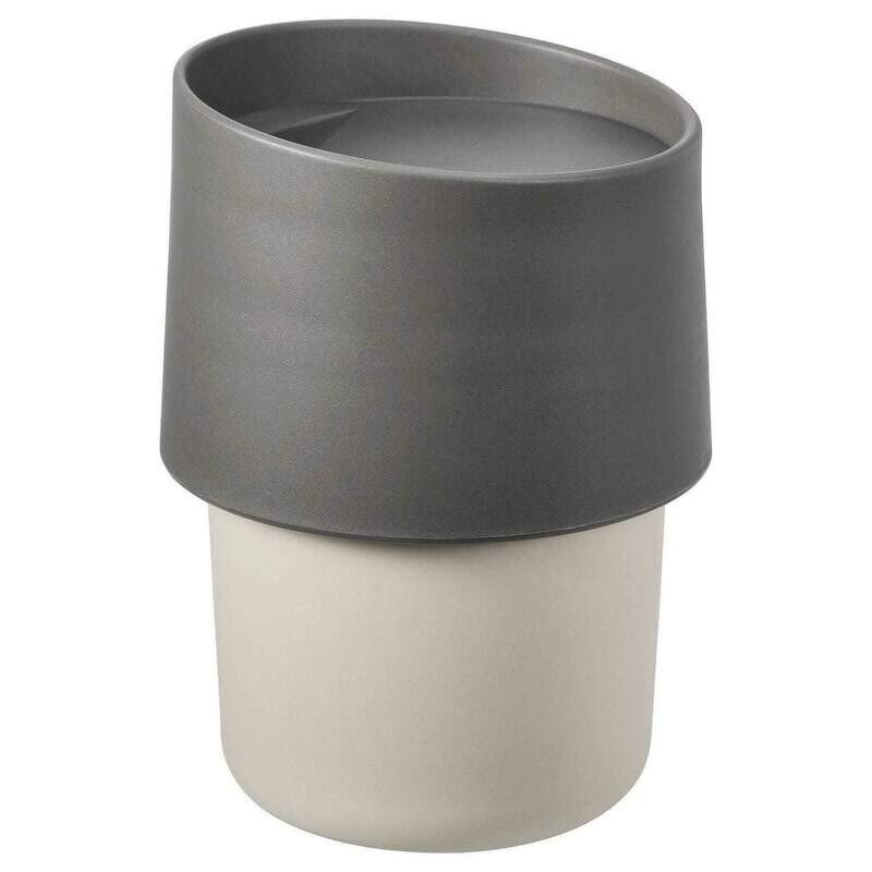 TROLIGTVIS 
Travel Mug - Grey 0.3 l