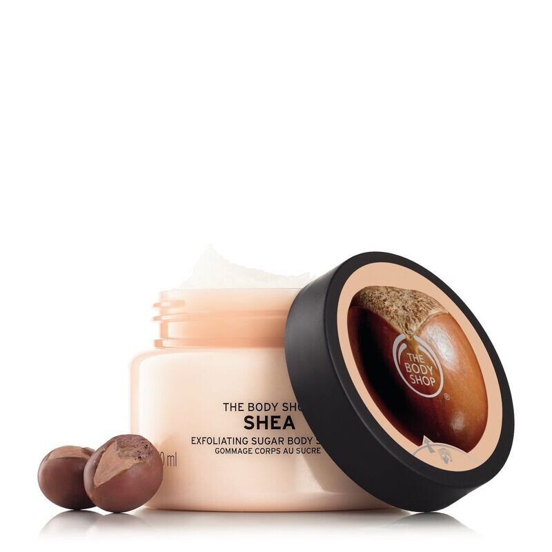 Shea Exfoliating sugar body scrub