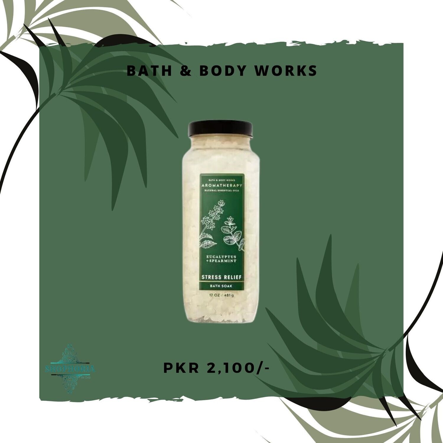 eucalyptus stress relief aromatherapy bath soak