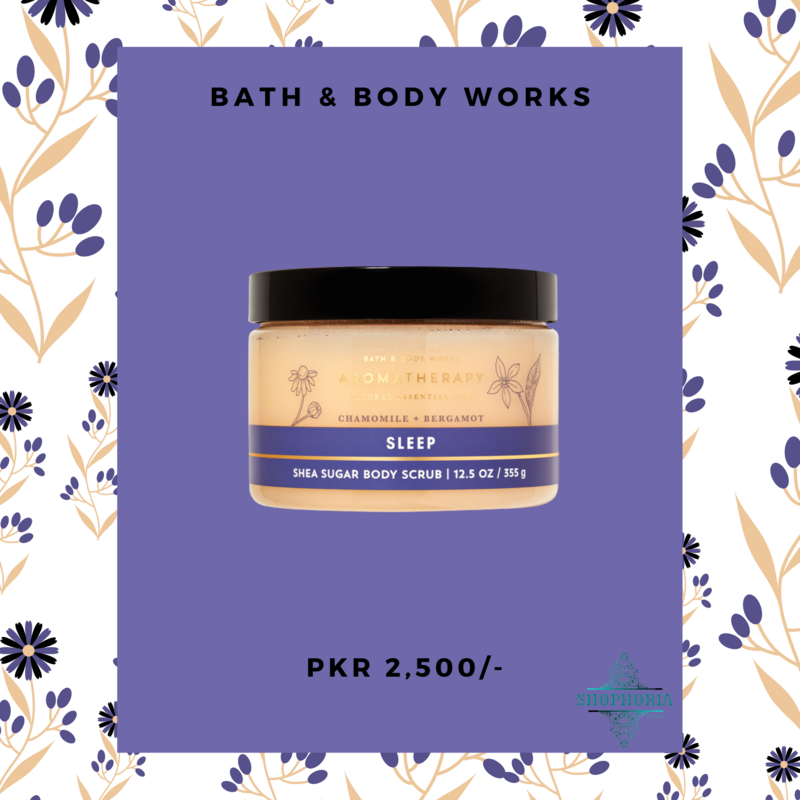 Chamomile bergamot Aromatherapy sugar scrub