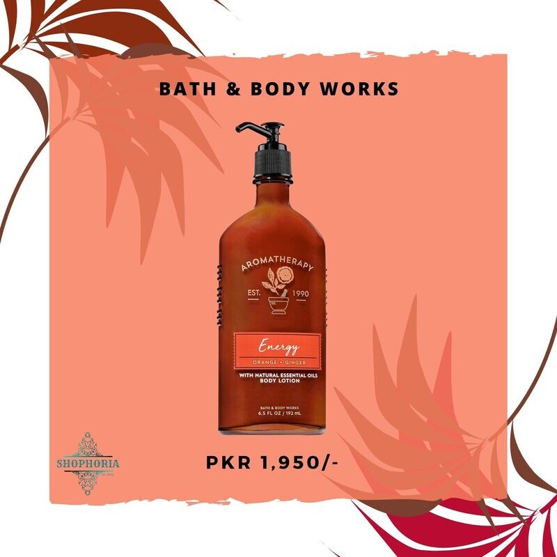 Energy Orange &amp; Ginger body lotion (A)