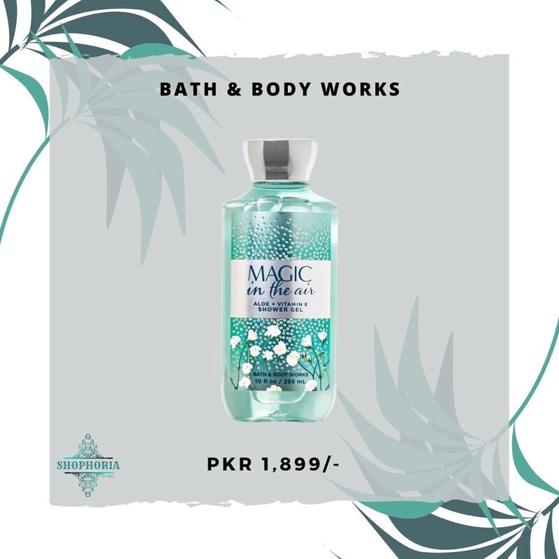 Magic in the gel shower gel
