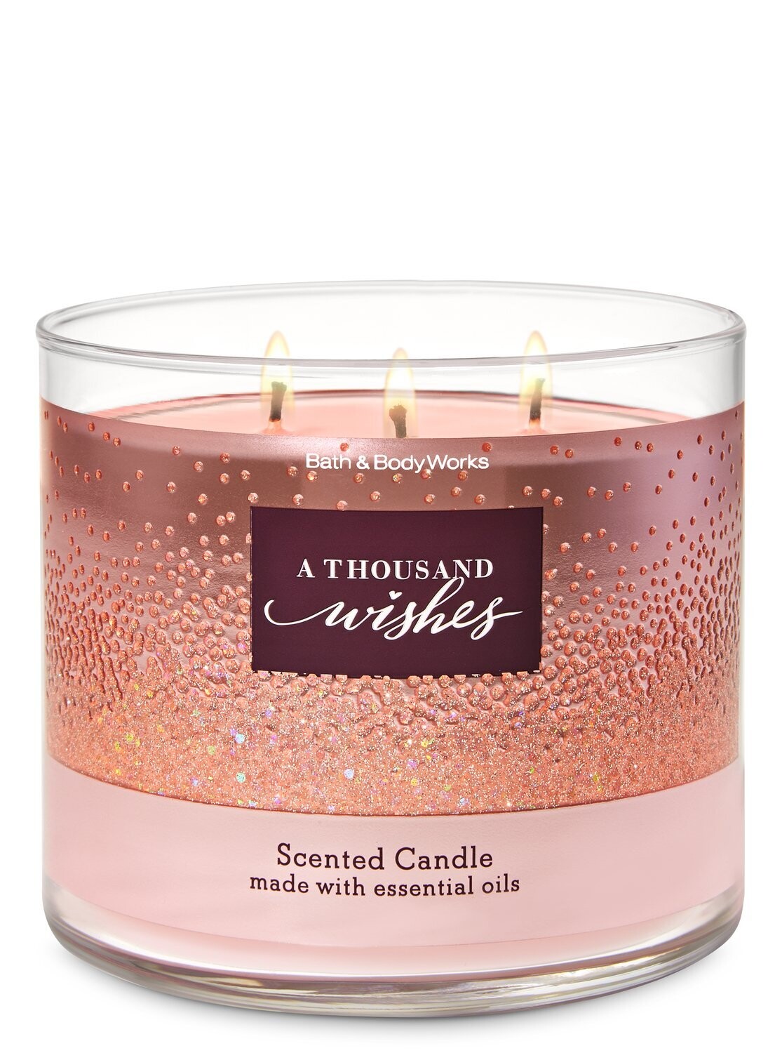 A thousand wishes 3-wick candle
