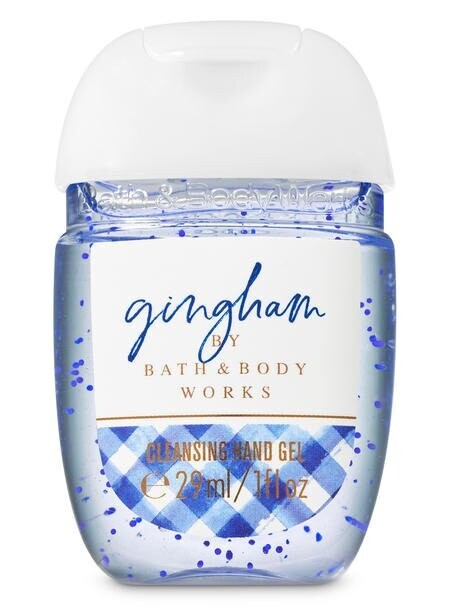 gingham sanitizer