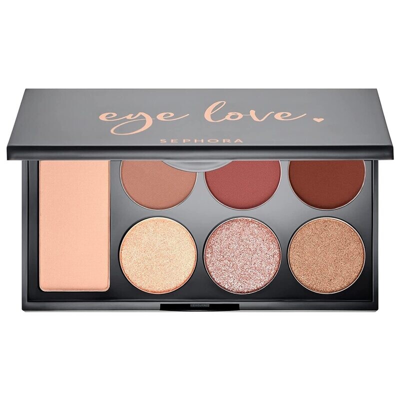 Sephora eye love eyeshadow palette (light warm)