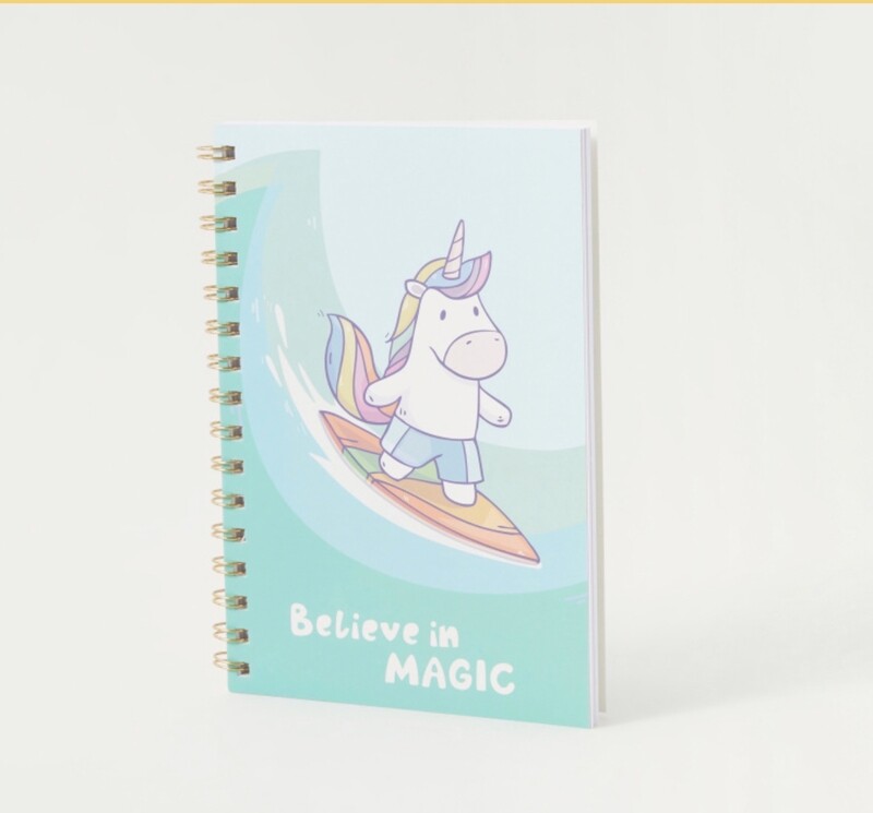 Syloon Embellished A5 Spiral Notebook