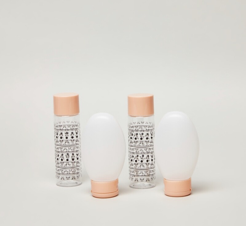 4-Piece Travel Bottle Set