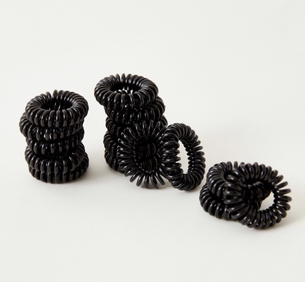 Ponytiles Ties - Set of 15 - Black