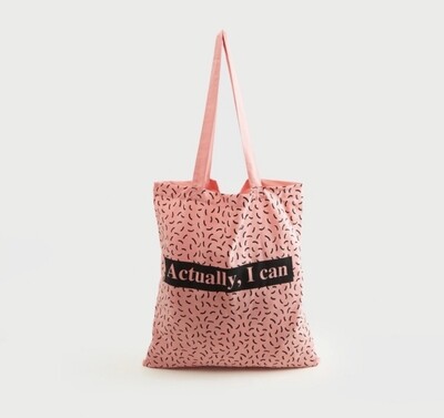 Gloo Printed Fold Up Shoulder Bag - Pink