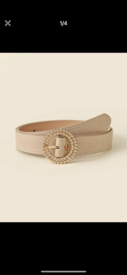 round buckle belt
