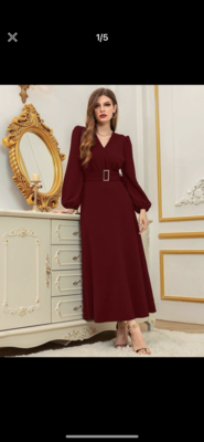 surplice dress