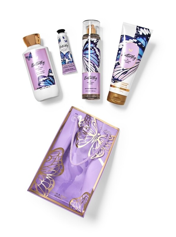 butterfly gift bag set (full size)