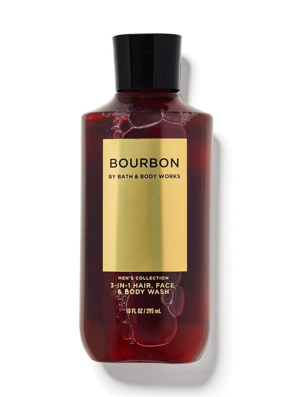 Bourbon 3 in 1 hair, face and bodywash
