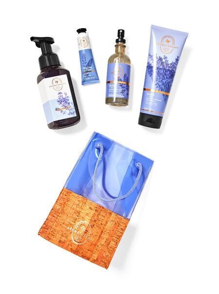 lavender vanilla gift bag set ( full size)