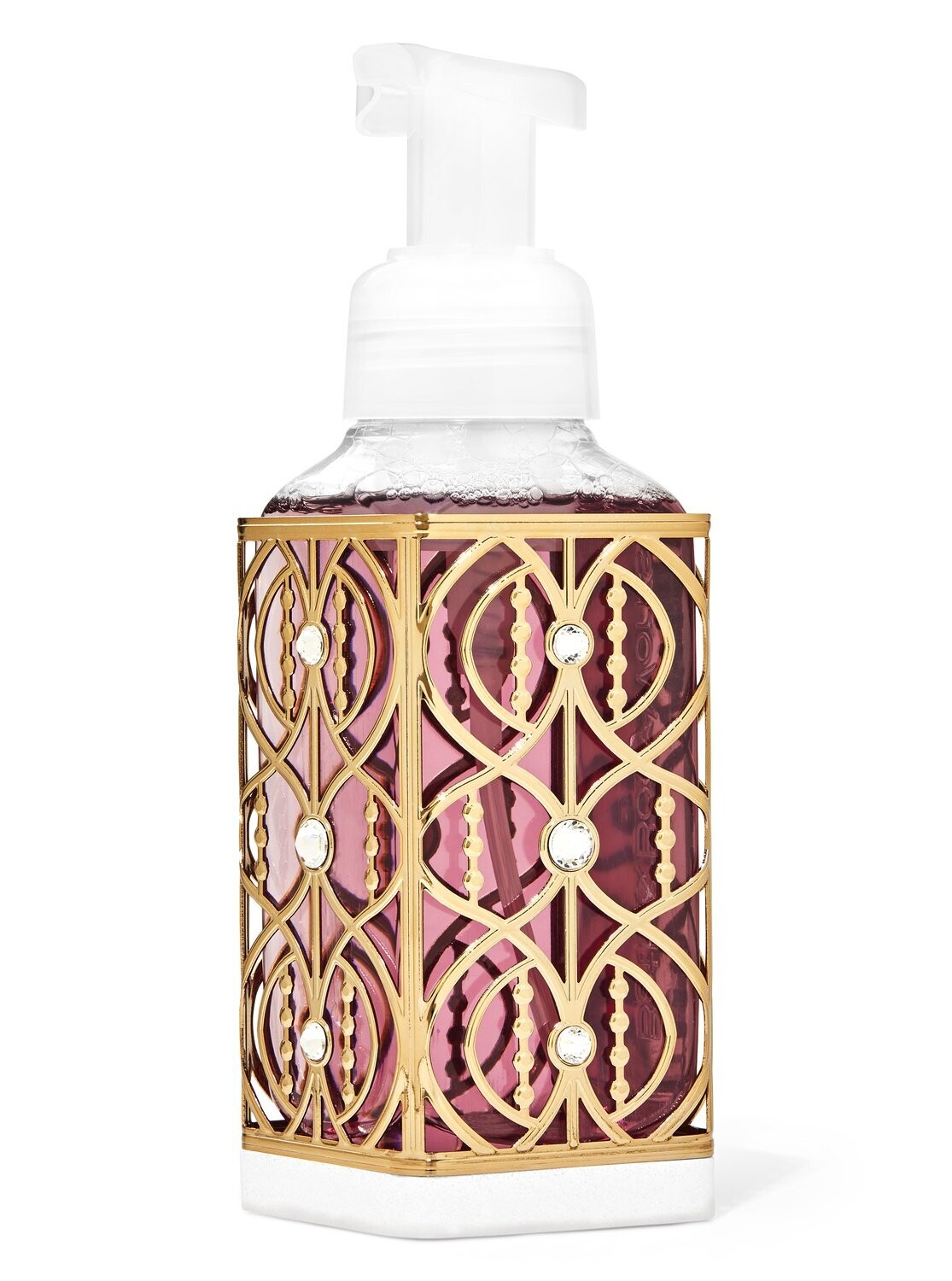 gem and gold soap holder