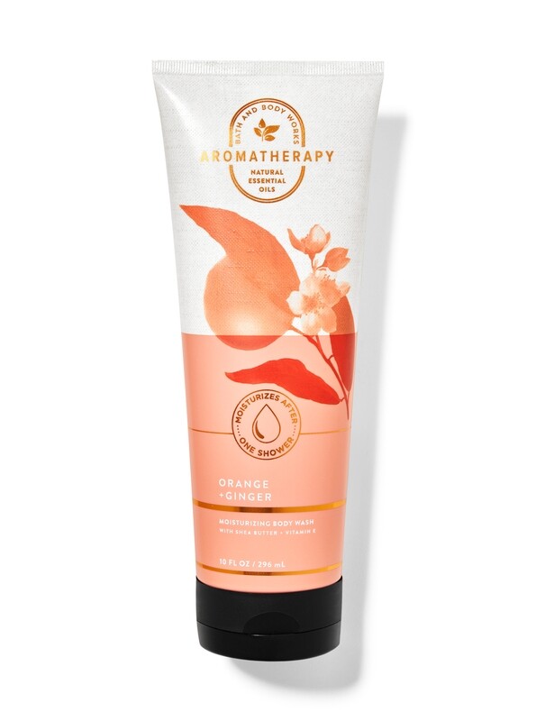 orange and ginger body wash