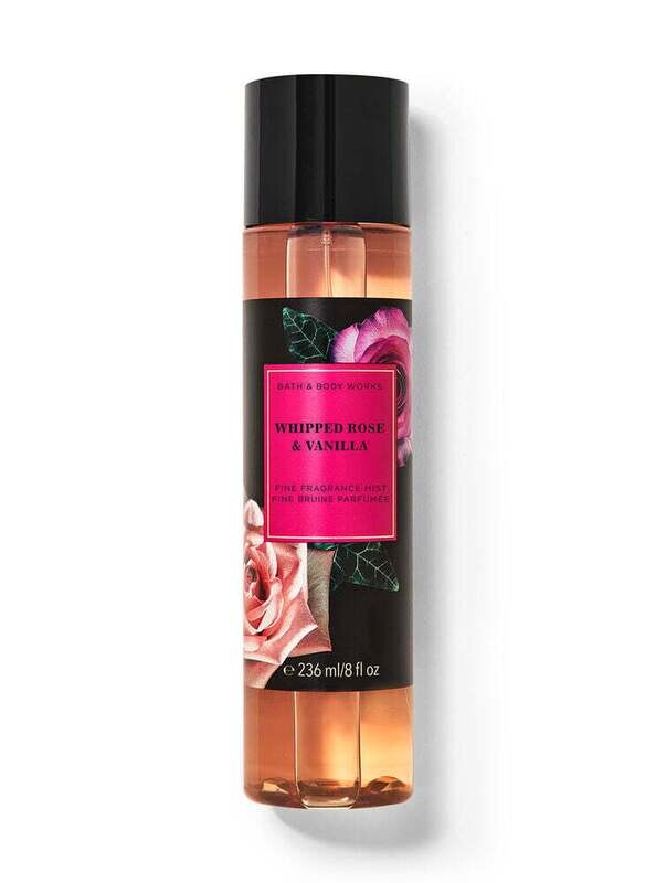 whipped rose and vanilla