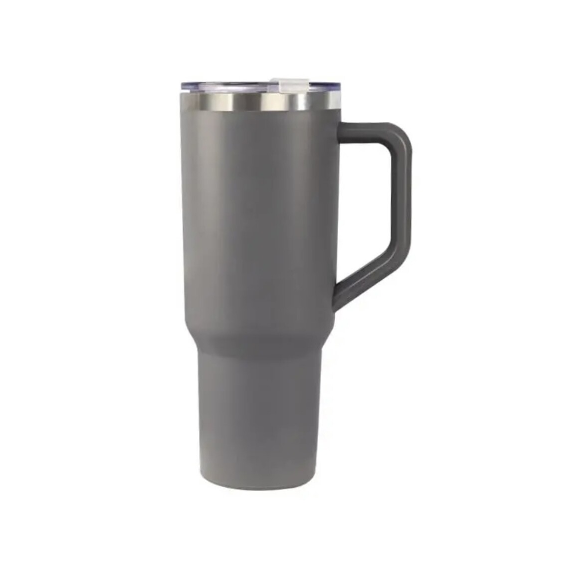grey tumbler