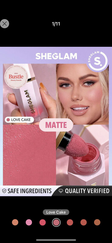 blush love cake