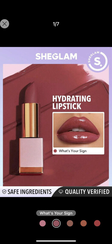 crème allure lipstick wahts your sign
