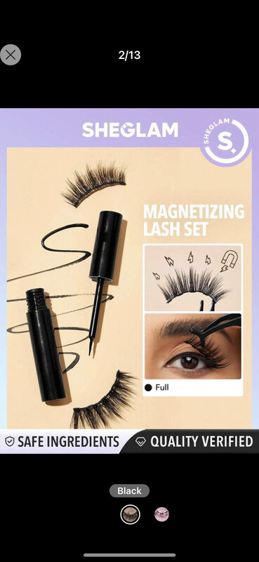 megnatic eyelash + liner