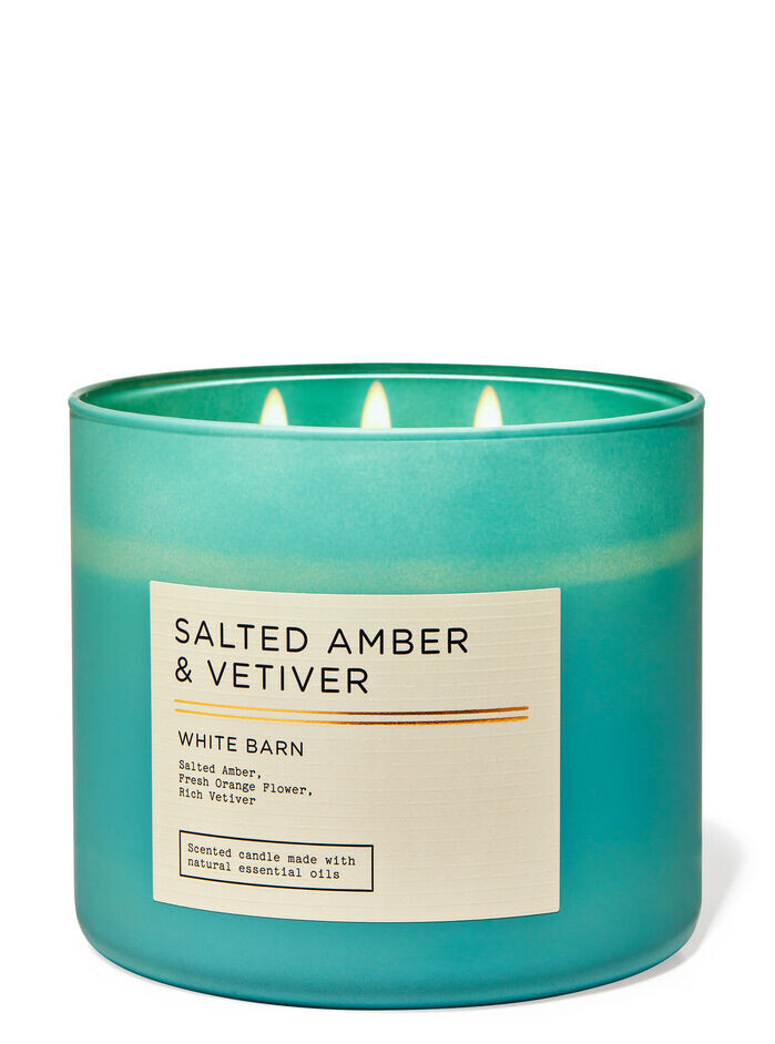 salted amber &amp; vetiver