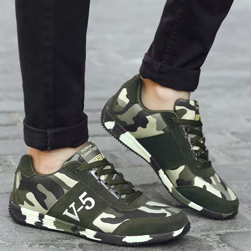 Camouflage Military sport Shoes.