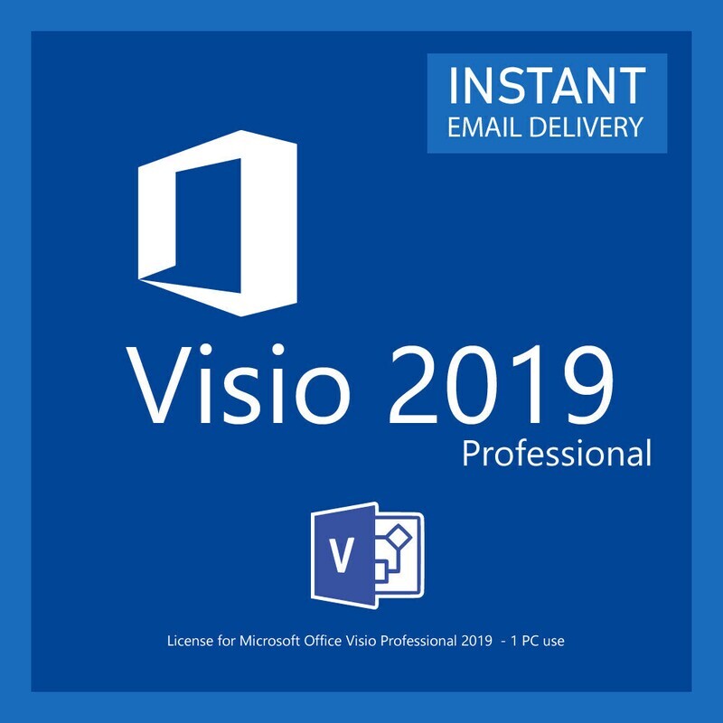 Microsoft Visio 2019 Professional LICENSE KEY &amp; DOWNLOAD LINK