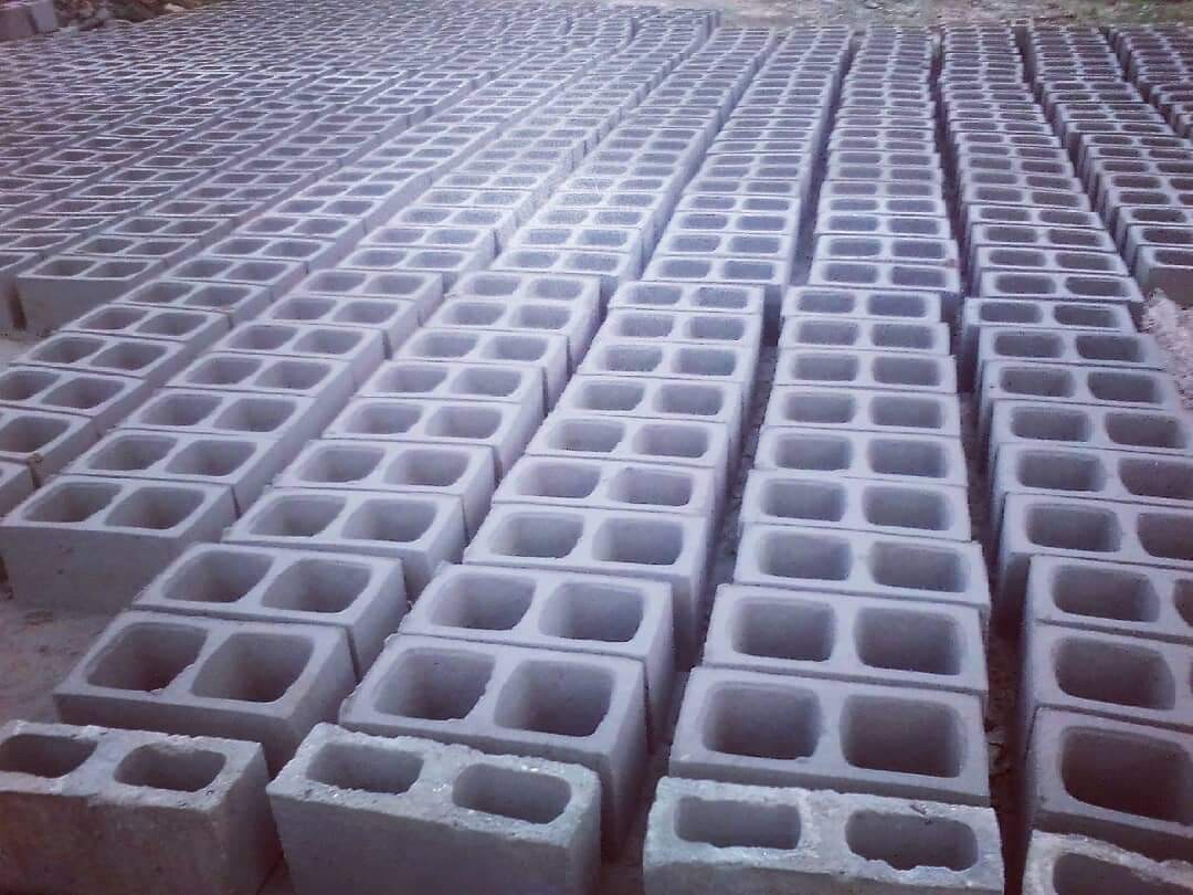 6 inches Solid Vibrated Block
