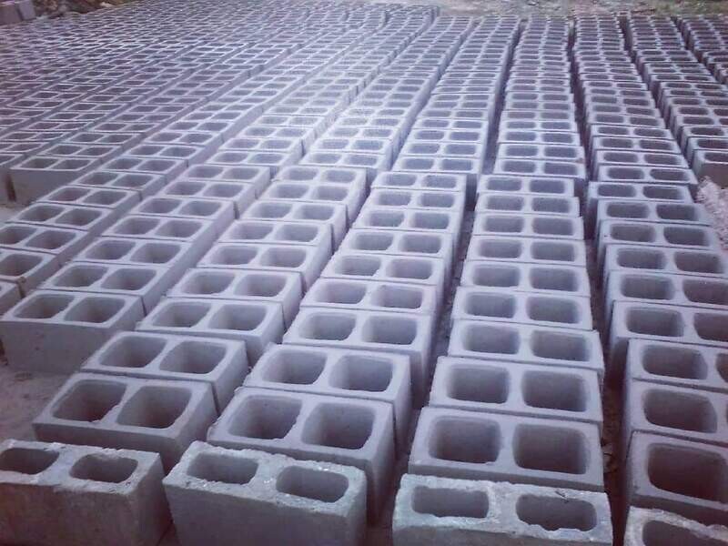 6 inches Solid Vibrated Block