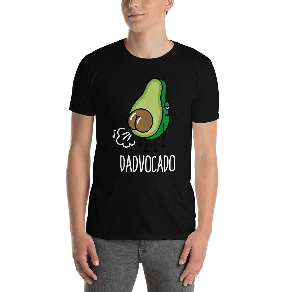 Cute Funny Davocado Avo Fart Birthday Gift Top Tee Short-Sleeve Unisex T-Shirt