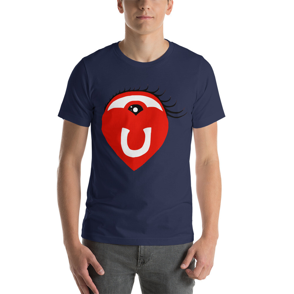 Eye Love You Funny Valentine's Day Gift Short-Sleeve Unisex T-Shirt