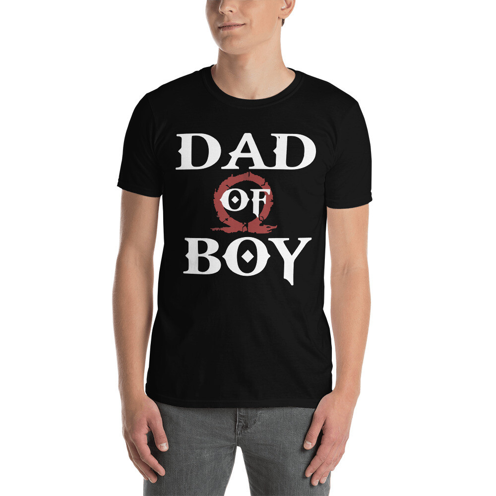 Dad of Boy Funny Game Lover Gift Tee Father's Day Unisex T-Shirt