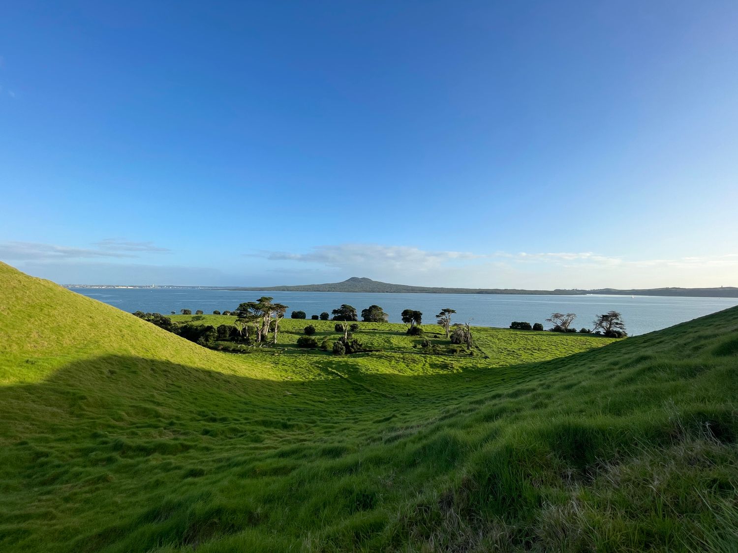Rangitoto from Browns Island