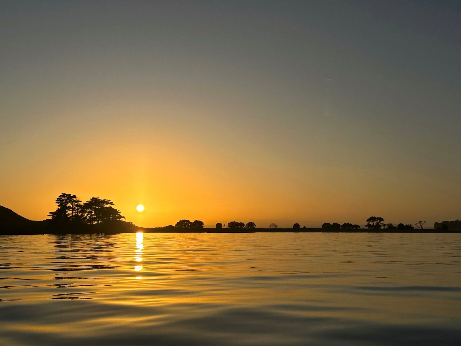 Sunrise on Browns Island