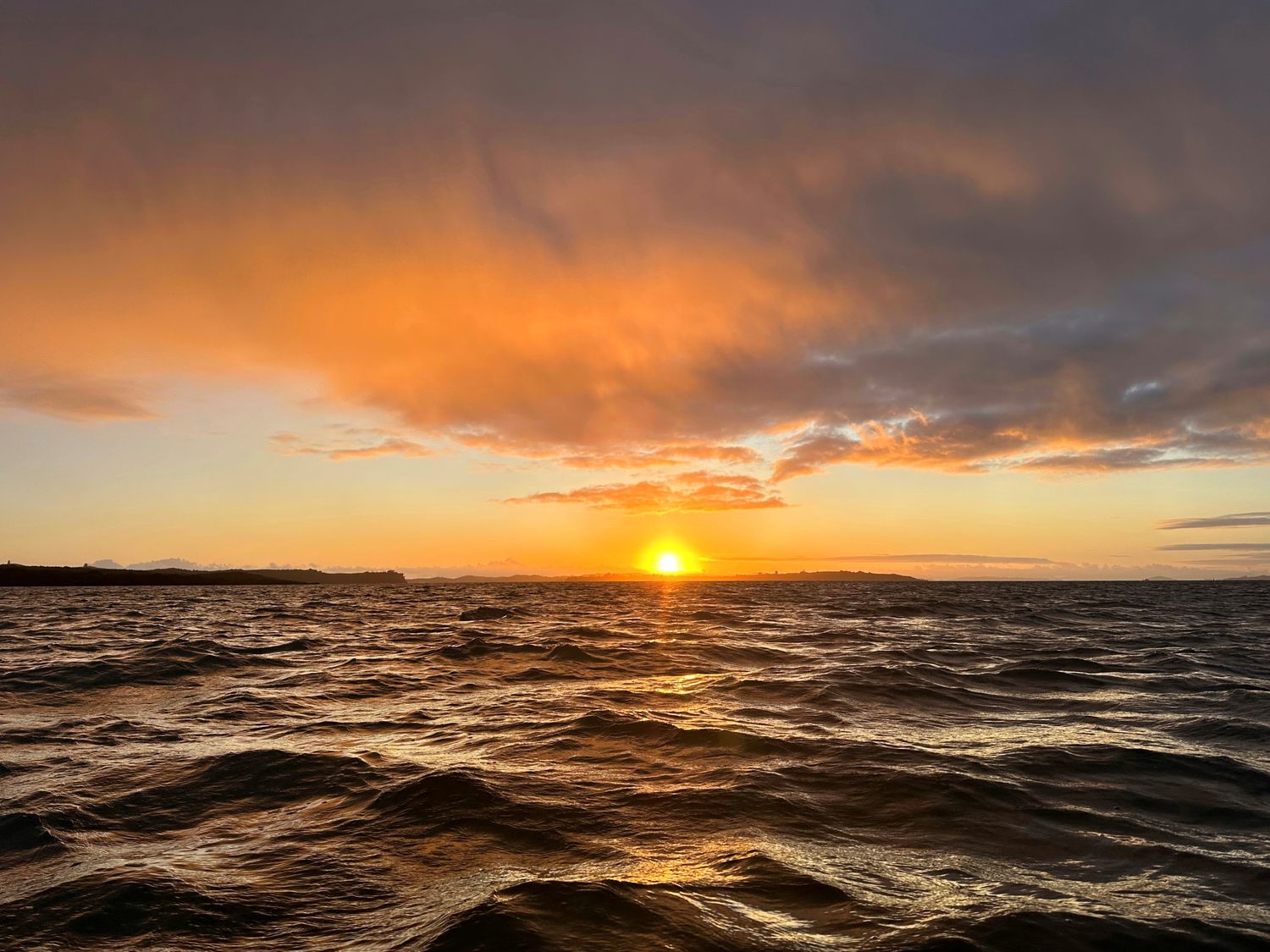 Sunrise Over Motuihe